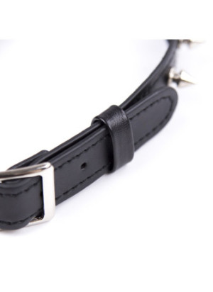 Collier réglable avec rivets en métal - 262402081